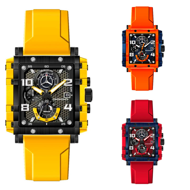 Reloj G-force Original H4055g Cuadrado